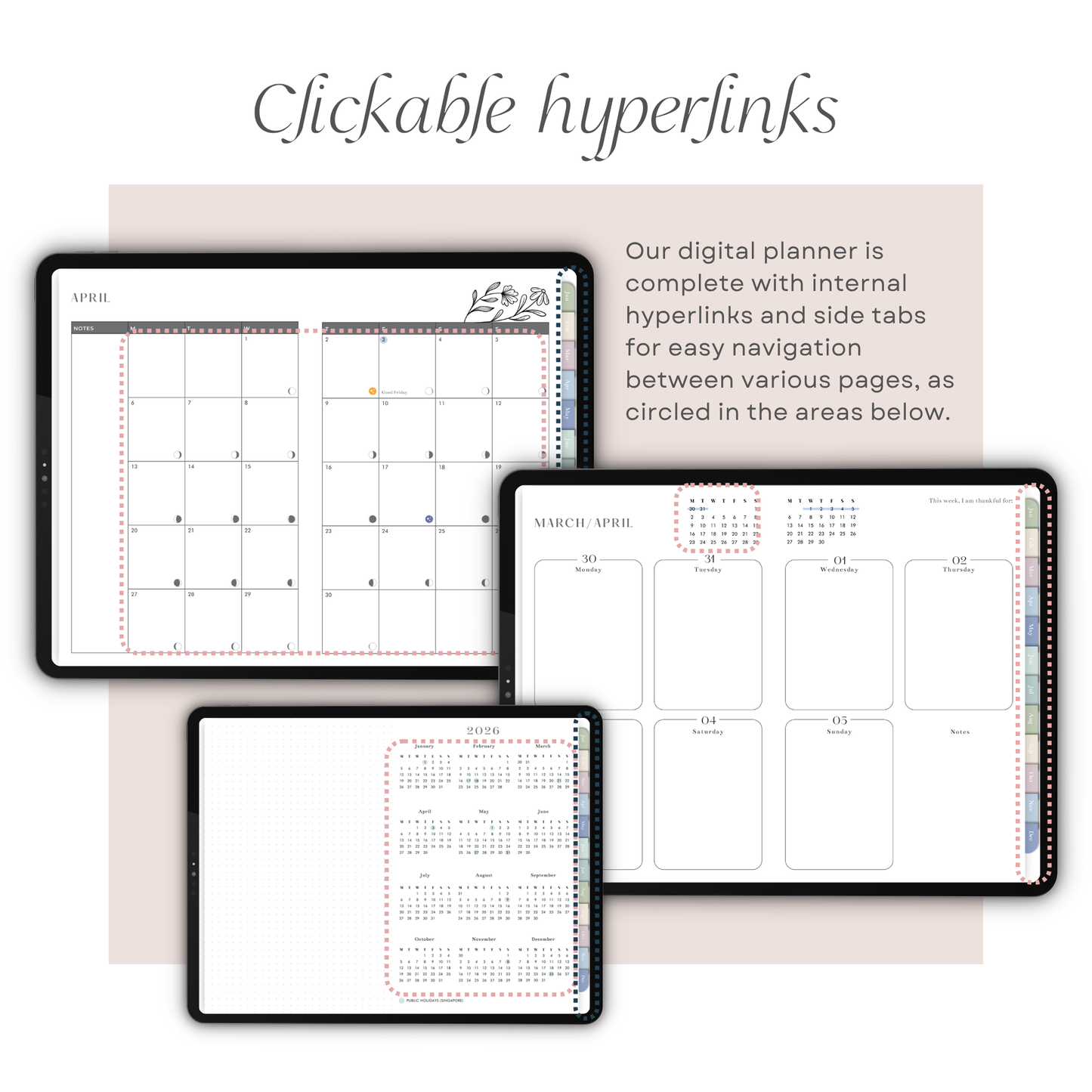 Garden Fables 2026 Digital Planner