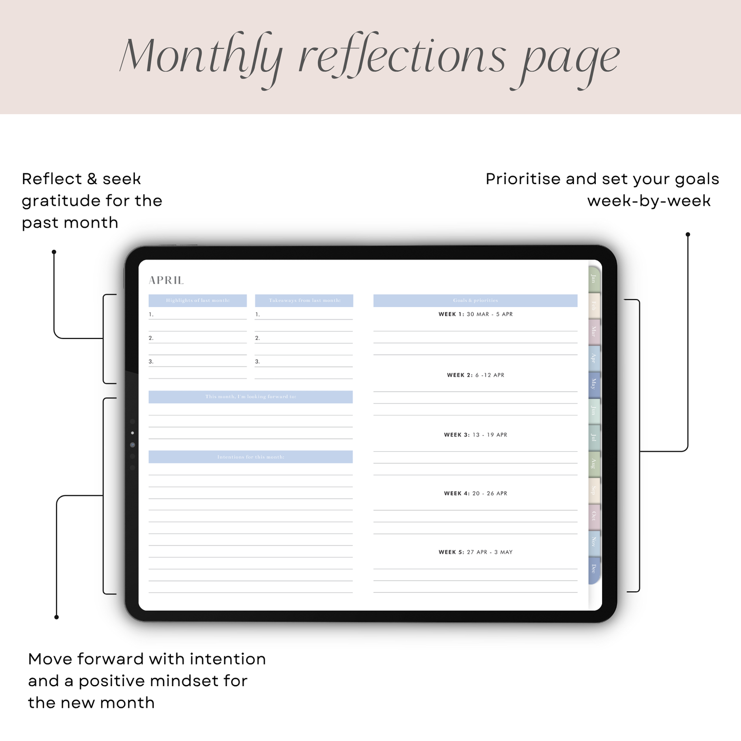Garden Fables 2026 Digital Planner