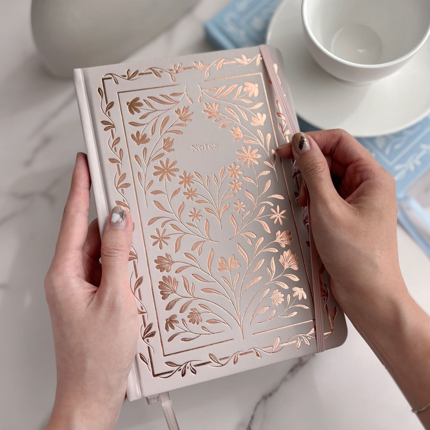 Garden Fables | Ivory Rose A5 Lined Journal