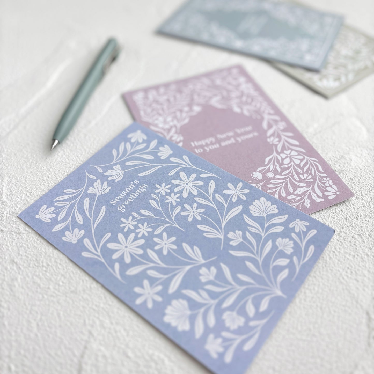 Garden Fables | Christmas Postcards - Set of 4