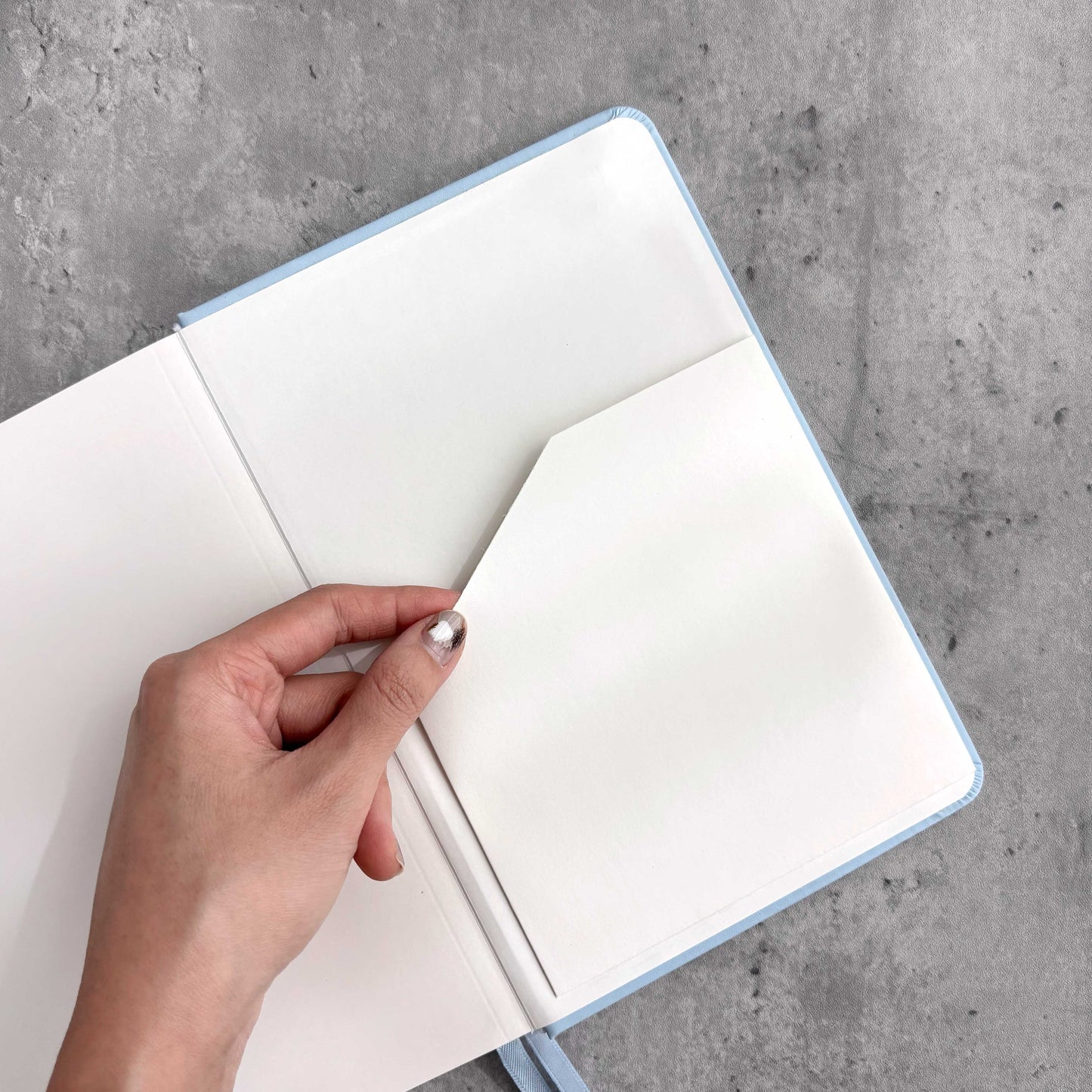 Garden Fables | Frosty Blue A5 Dot-Grid Journal