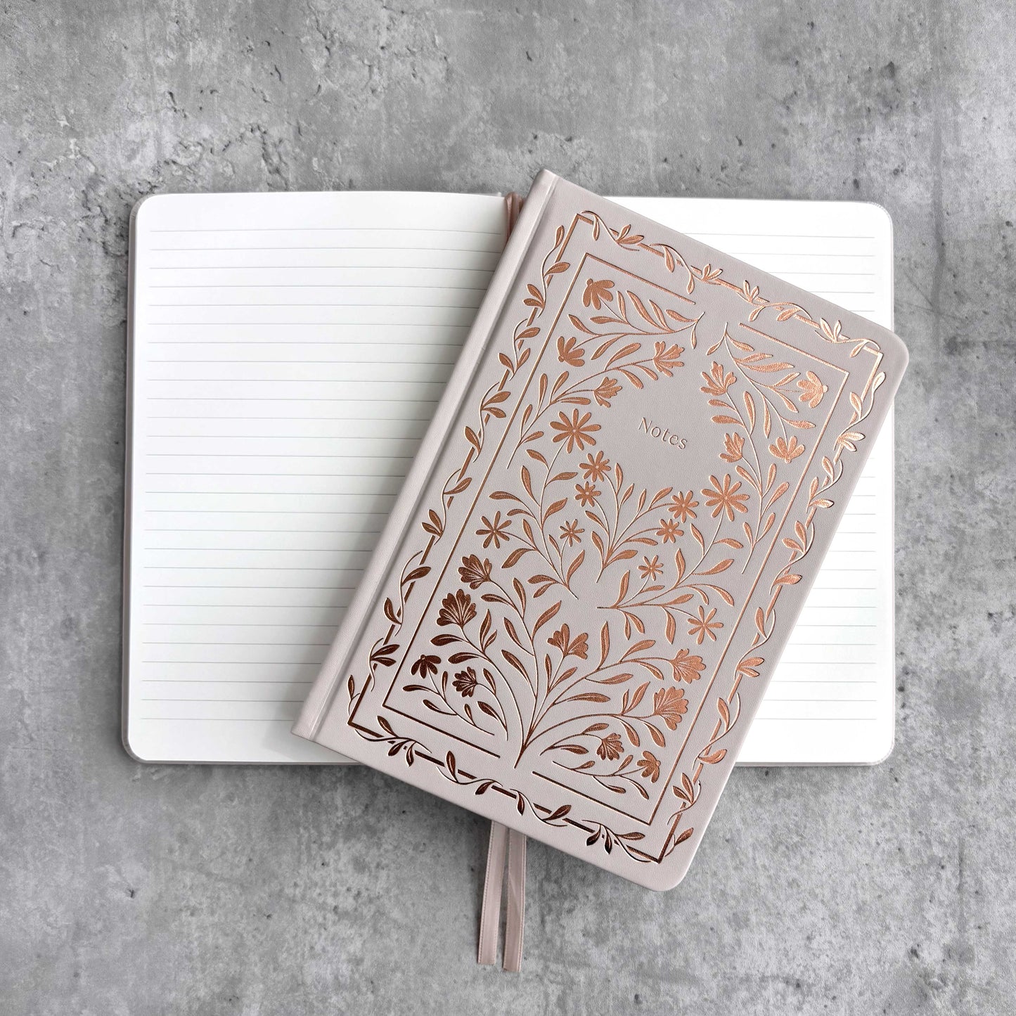 Garden Fables | Ivory Rose A5 Lined Journal