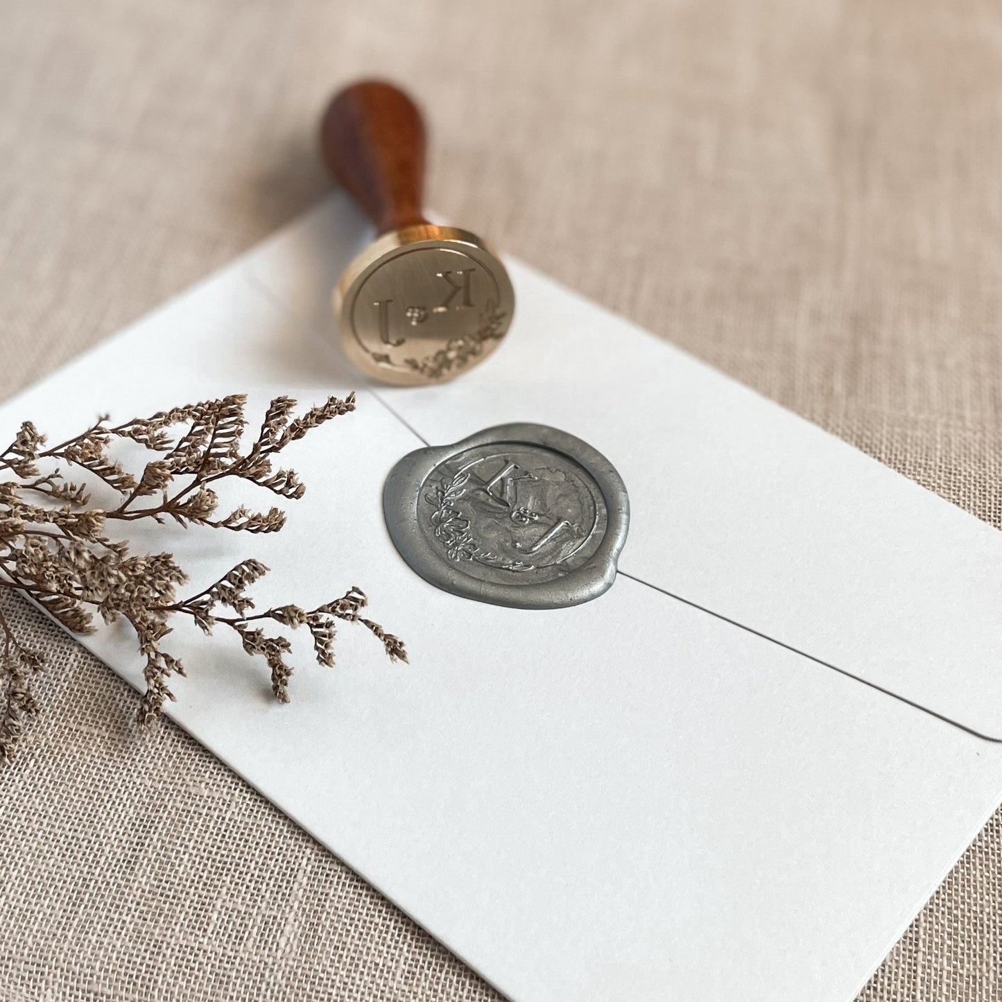 [PREORDER] Custom Couple Initials Wax Seal Set