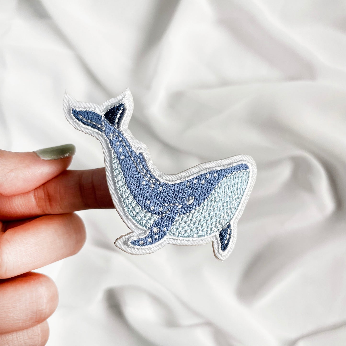 Gentle Giants | Marine Embroidery Iron-on Patch
