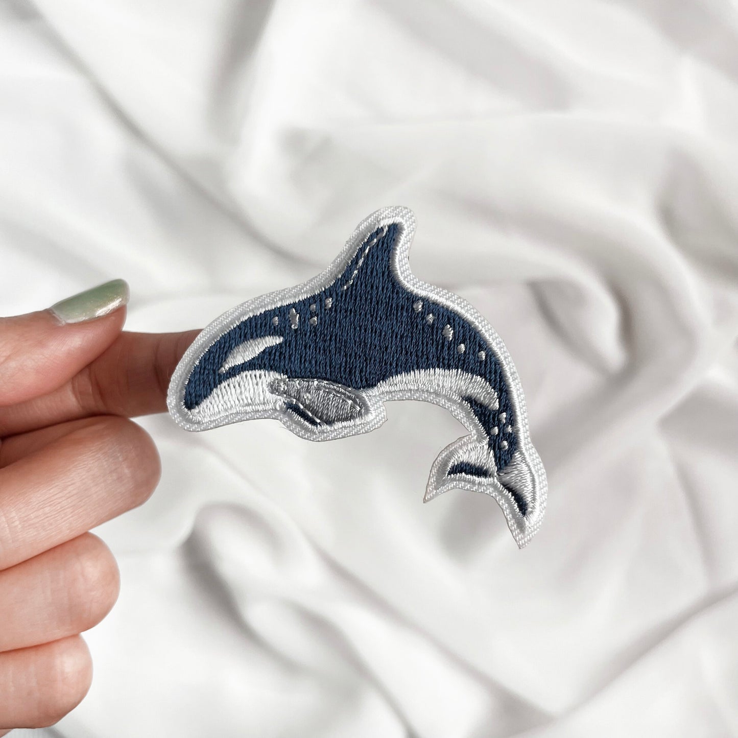 Gentle Giants | Marine Embroidery Iron-on Patch
