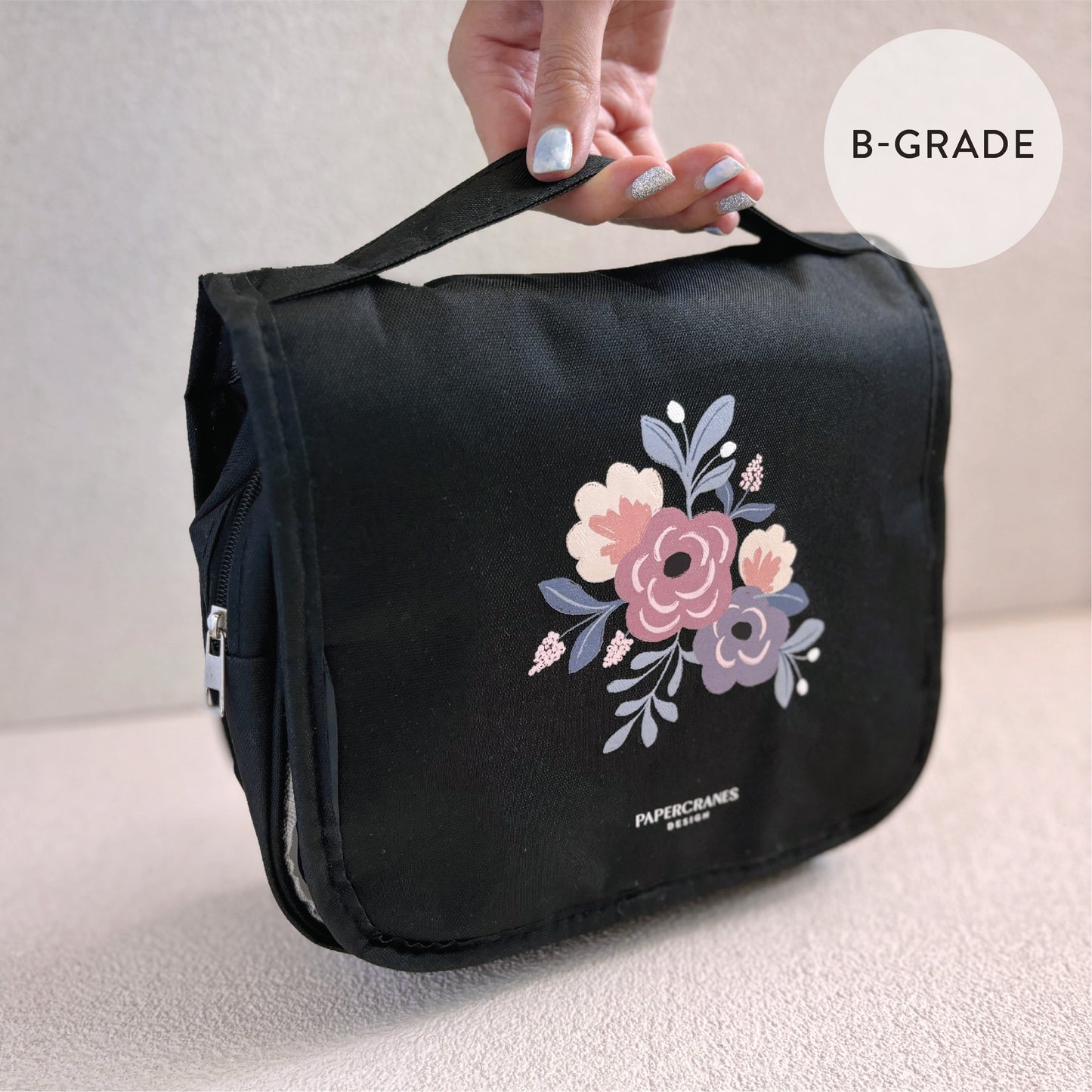 [B-Grade] Midnight Wanderlust Travel Toiletry Pouch
