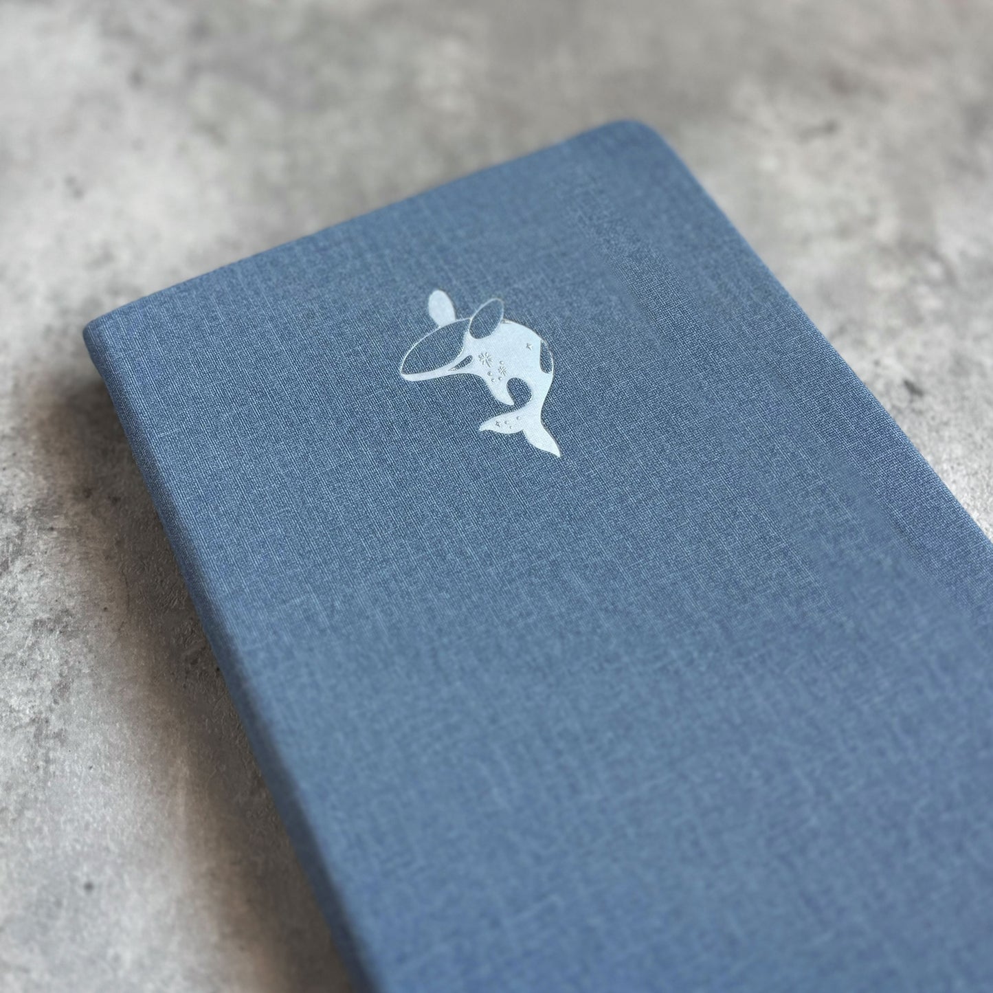 Orca | Linen B6 Lined Notebook