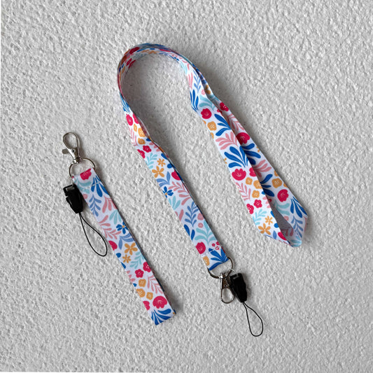 Painter's Garden Lanyard & Wrist Strap