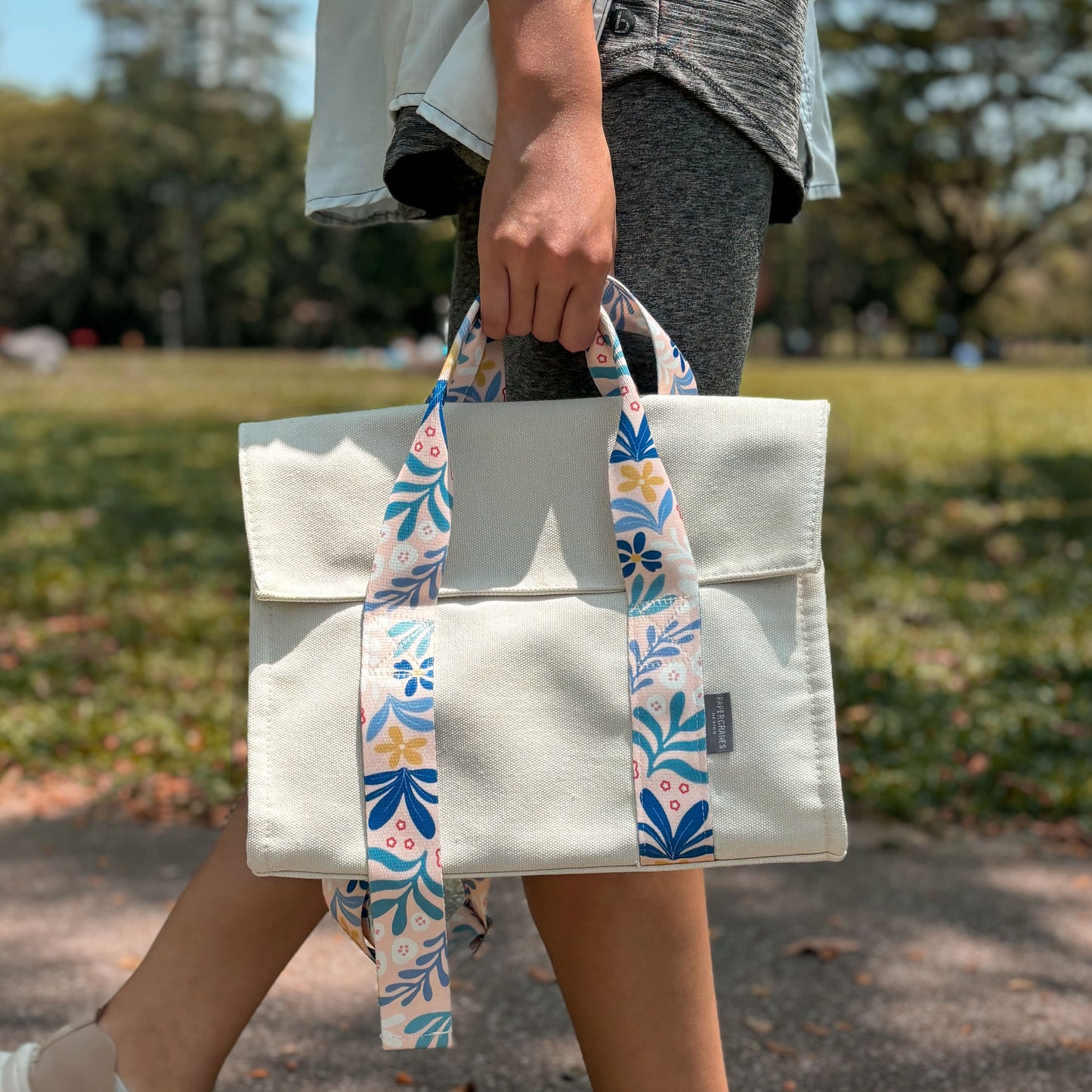 [B-Grade] Painter’s Garden Satchel Bag