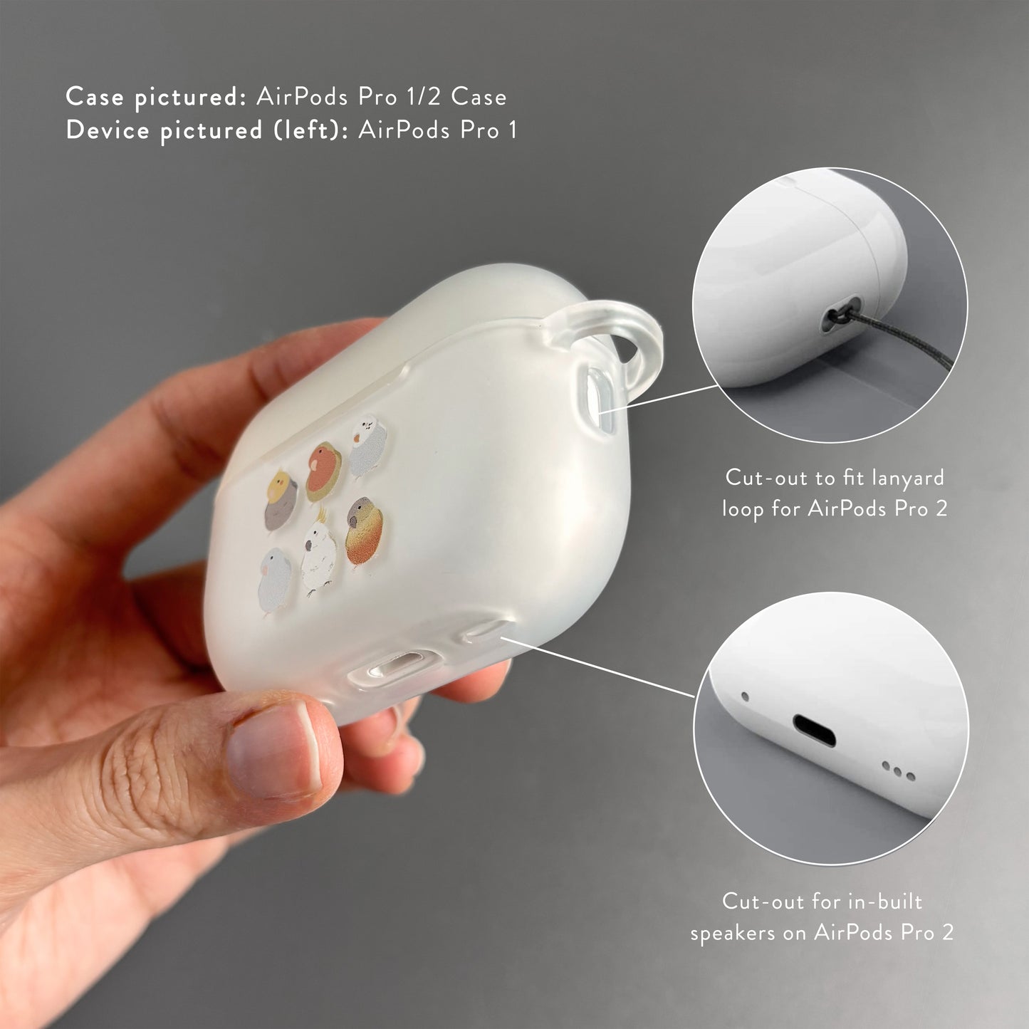 [BACKORDER] Birdie Bliss Ear Buds Case