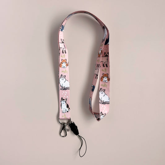 Cozy Kitty Lanyard (45cm)