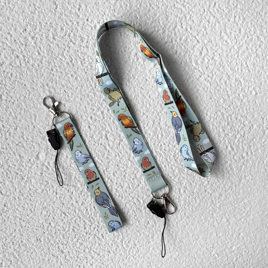 Birdie Bliss Lanyard & Wrist Strap
