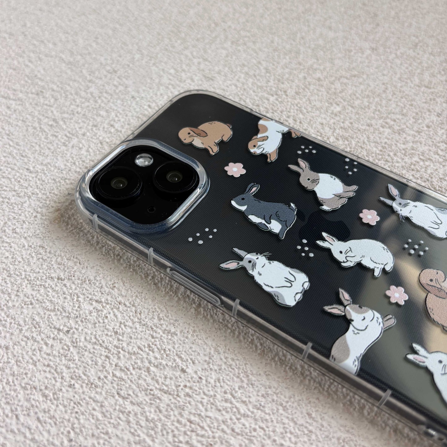 [BACKORDER] Fluffy Bunny iPhone Case