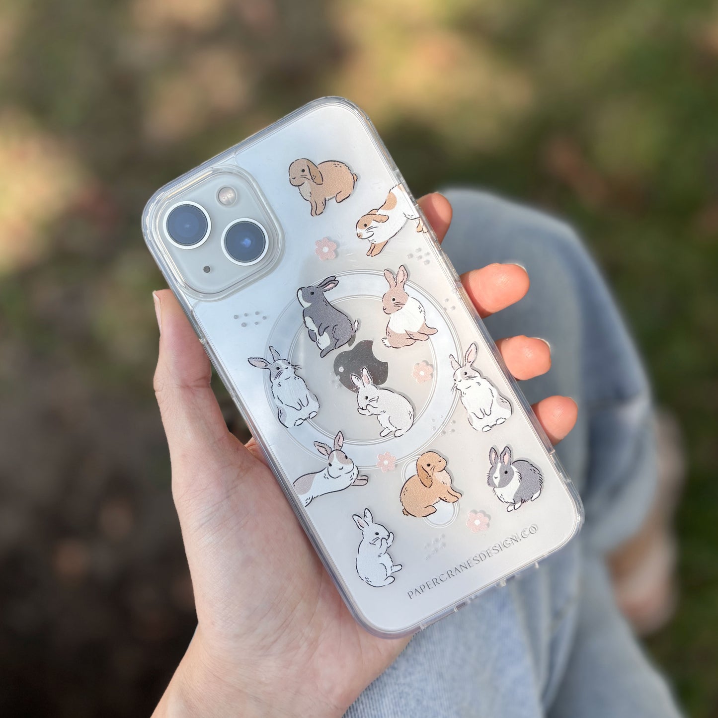[BACKORDER] Fluffy Bunny iPhone Case