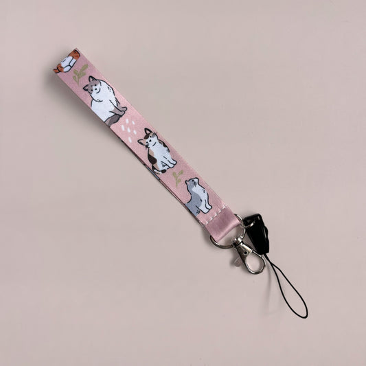 Cozy Kitty Wrist Strap (15cm)