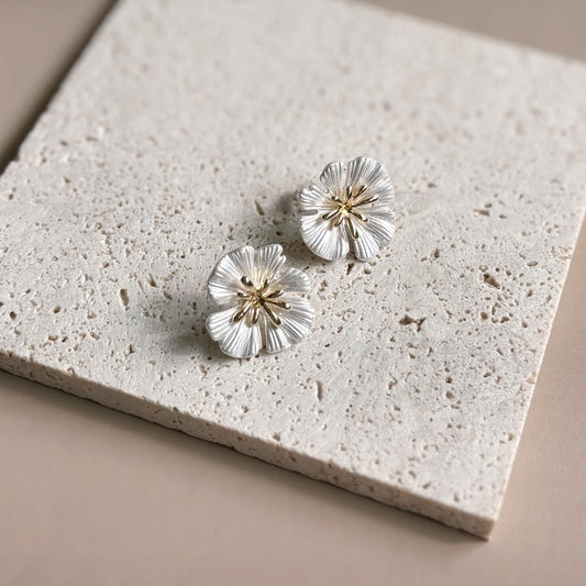Pearlyn Floral Studs