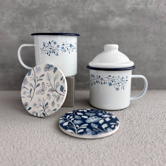 Porcelain Blue Drinkware Bundle Duo (UP. $48)