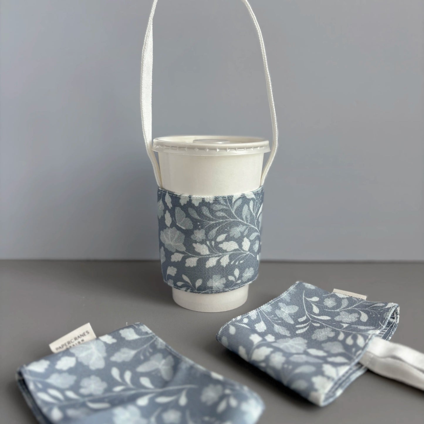 Porcelain Blue Cup Carrier