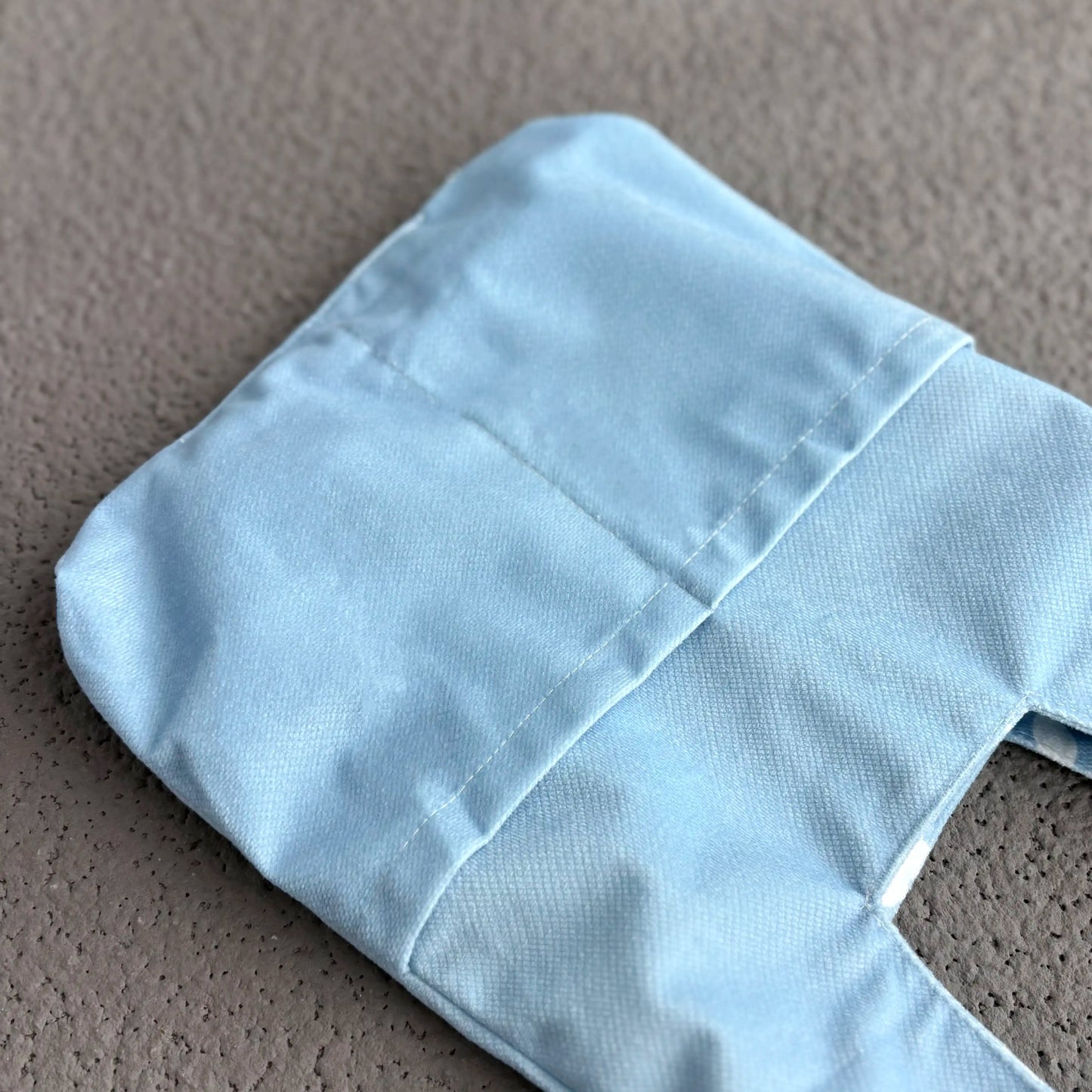 Porcelain Blue Onigiri Wristlet