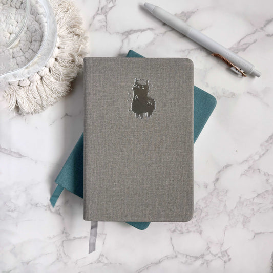Alpaca | Linen Dot-Grid Pocket Notebook