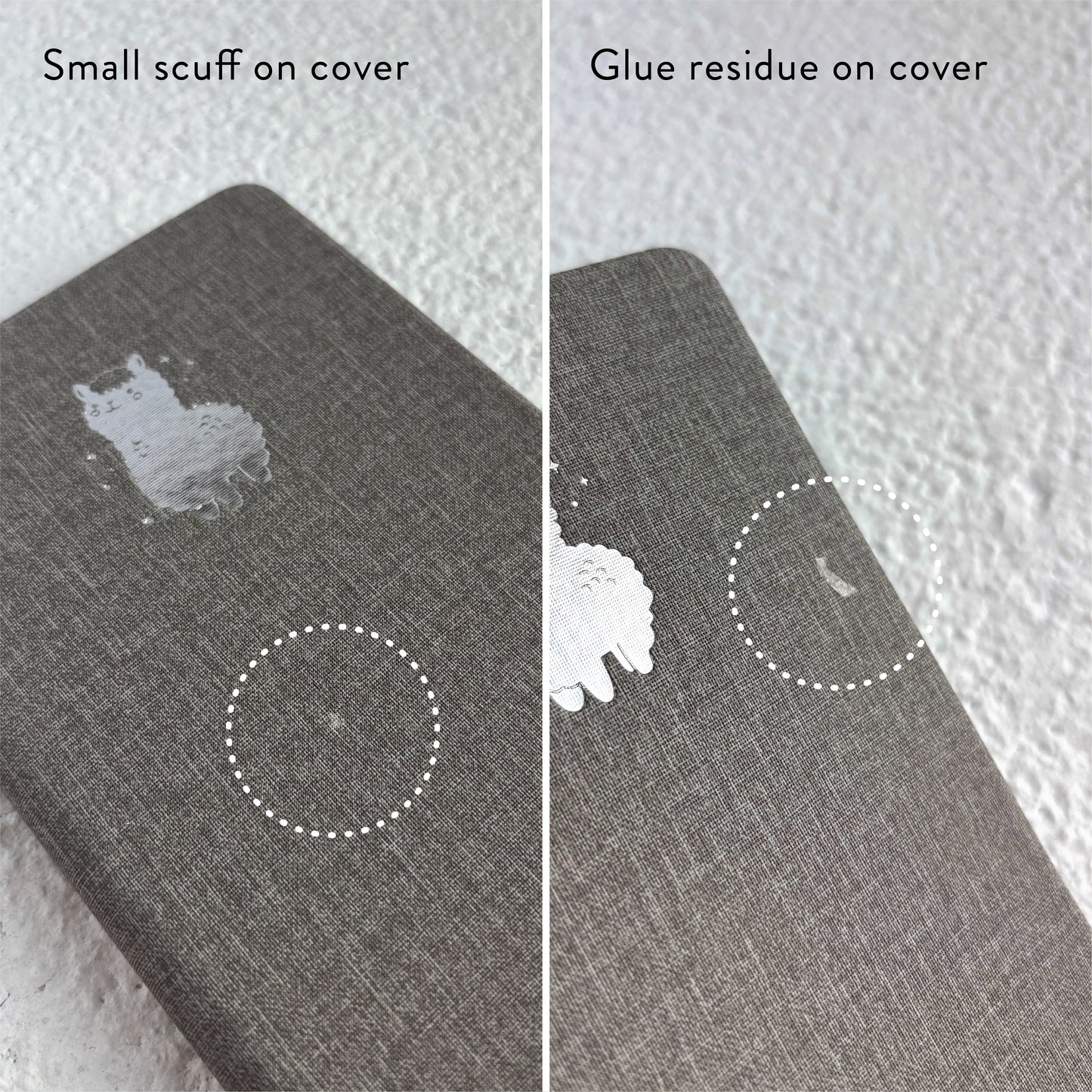 [B-Grade] Alpaca | Linen Dot-Grid Pocket Notebook