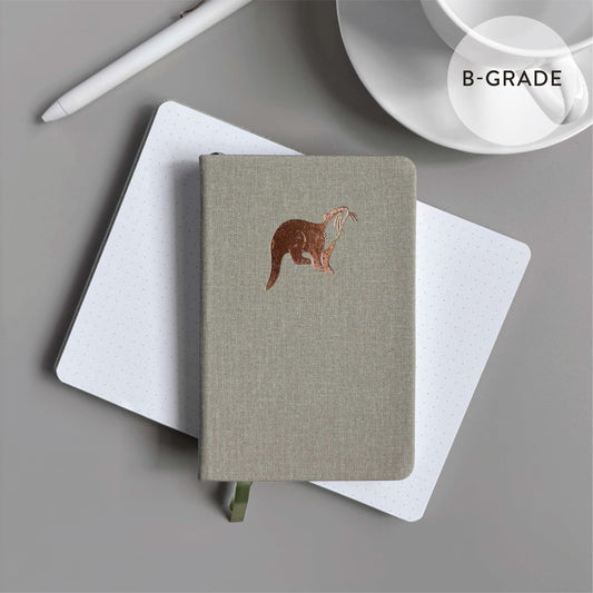 [B-Grade] Otter | Linen Dot-Grid Pocket Notebook