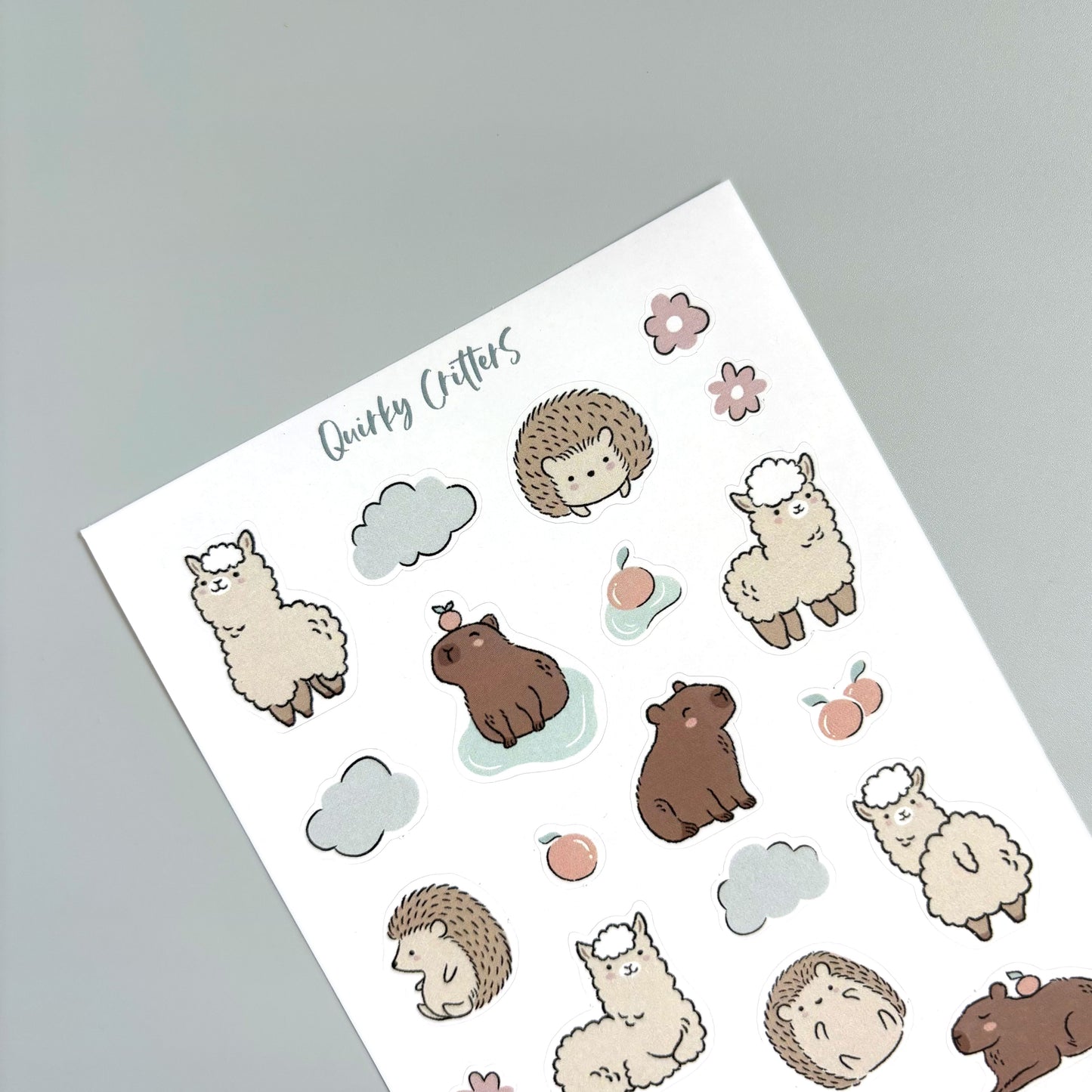 Quirky Critters | Sticker Sheet