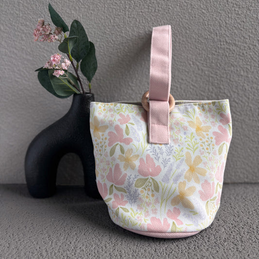 Spring Symphony Bucket Wristlet