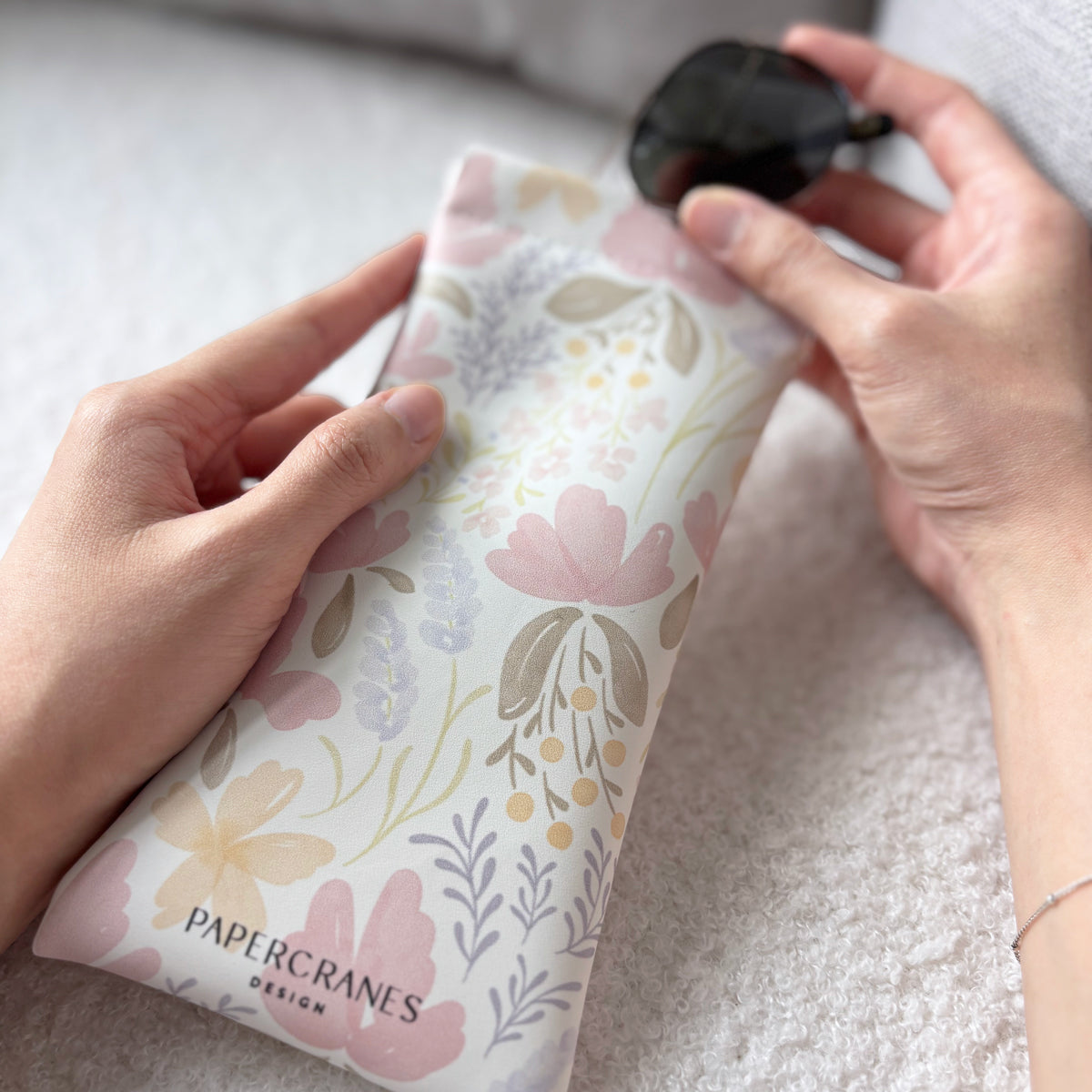 Spring Symphony Glasses Pouch