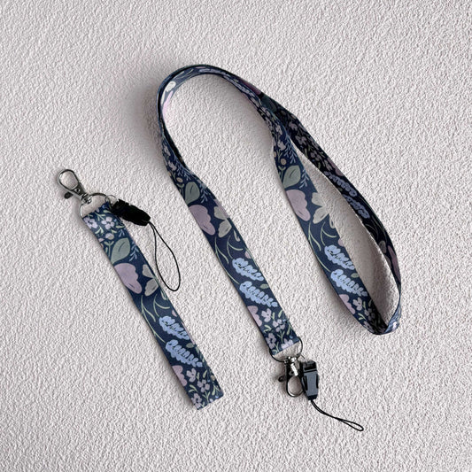 Spring Symphony Lanyard & Wrist Strap