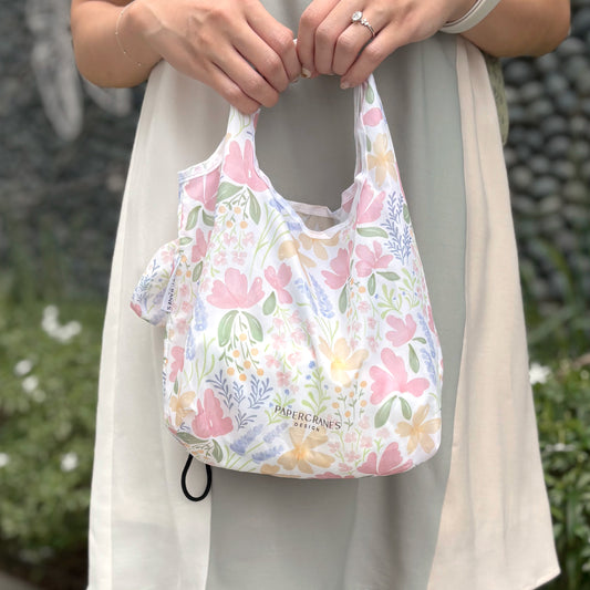 Spring Symphony Mini Reusable Shopping Bag