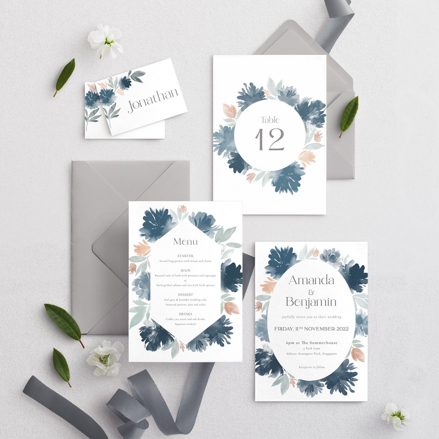 Evening Dahlia | Wedding Suite