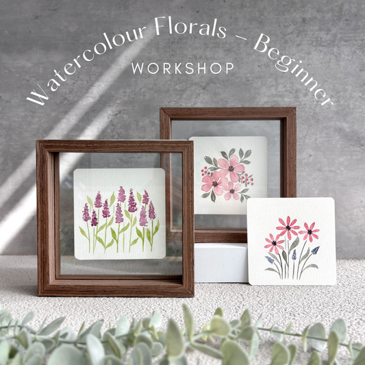 Workshop: Watercolour Florals - Beginner