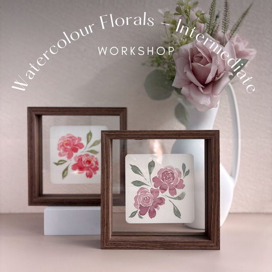 Workshop: Watercolour Florals - Intermediate