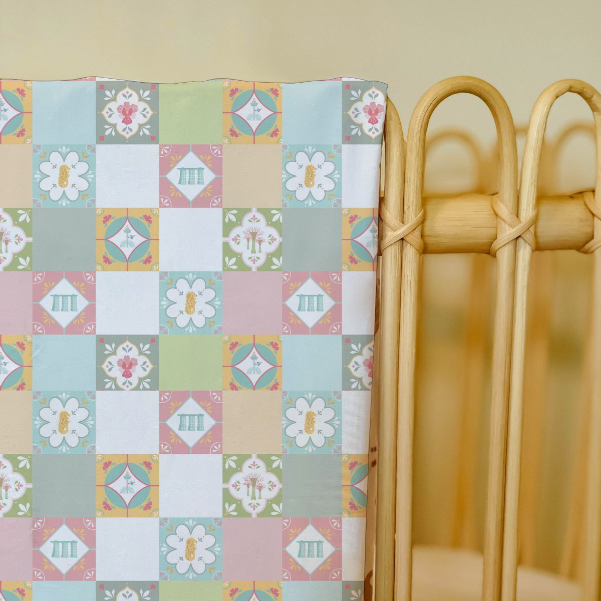 SG60 Limited Edition Signature Air Bamboo™ Baby Blanket (x Elly Milley)