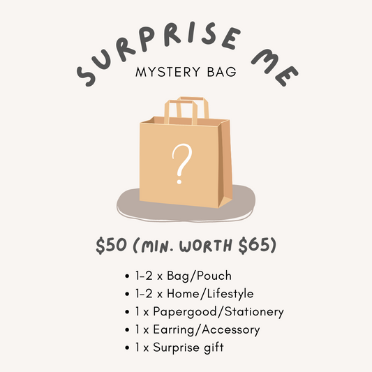 Surprise Me! Mystery Bag (min. worth $65)