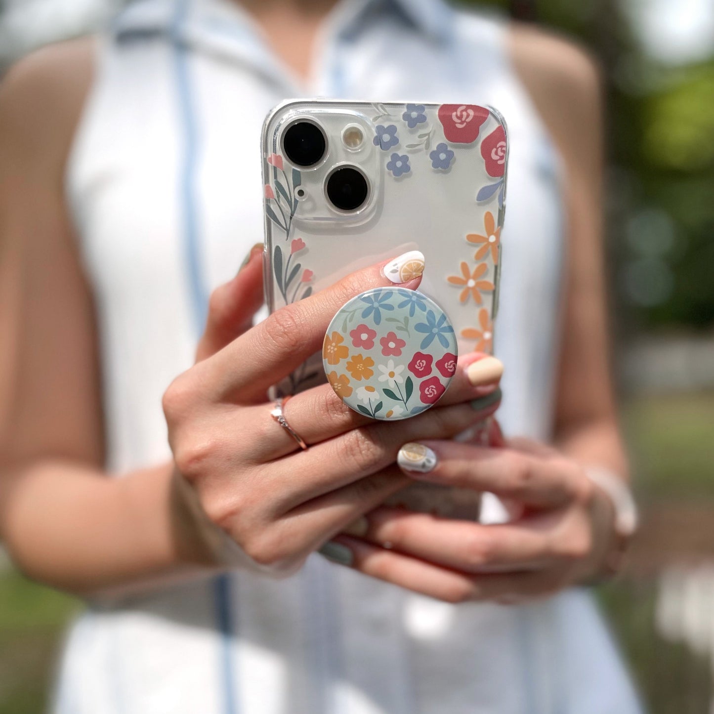 Blossom Glossy Phone Grip