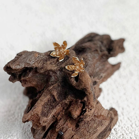 Ember (16k Gold-plated) Studs