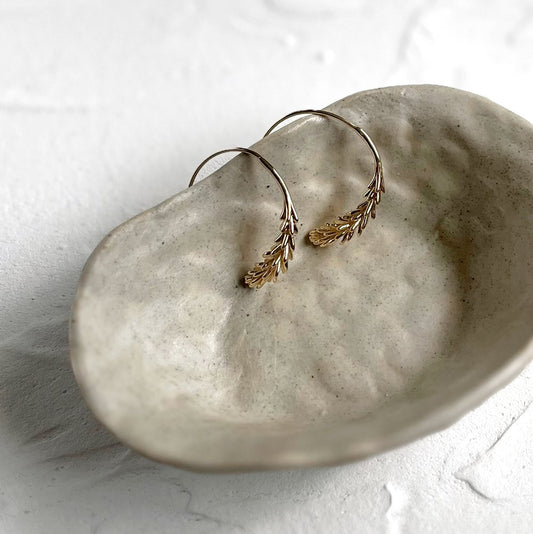 Rhonda (16k gold-plated) Hoops