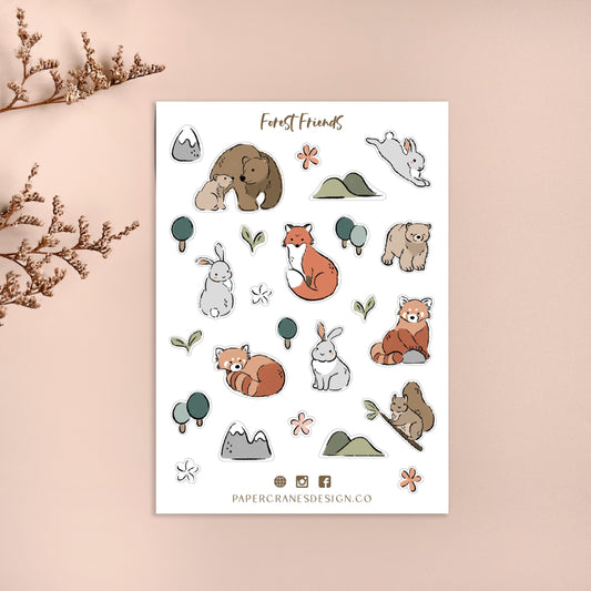 Forest Friends | Sticker Sheet