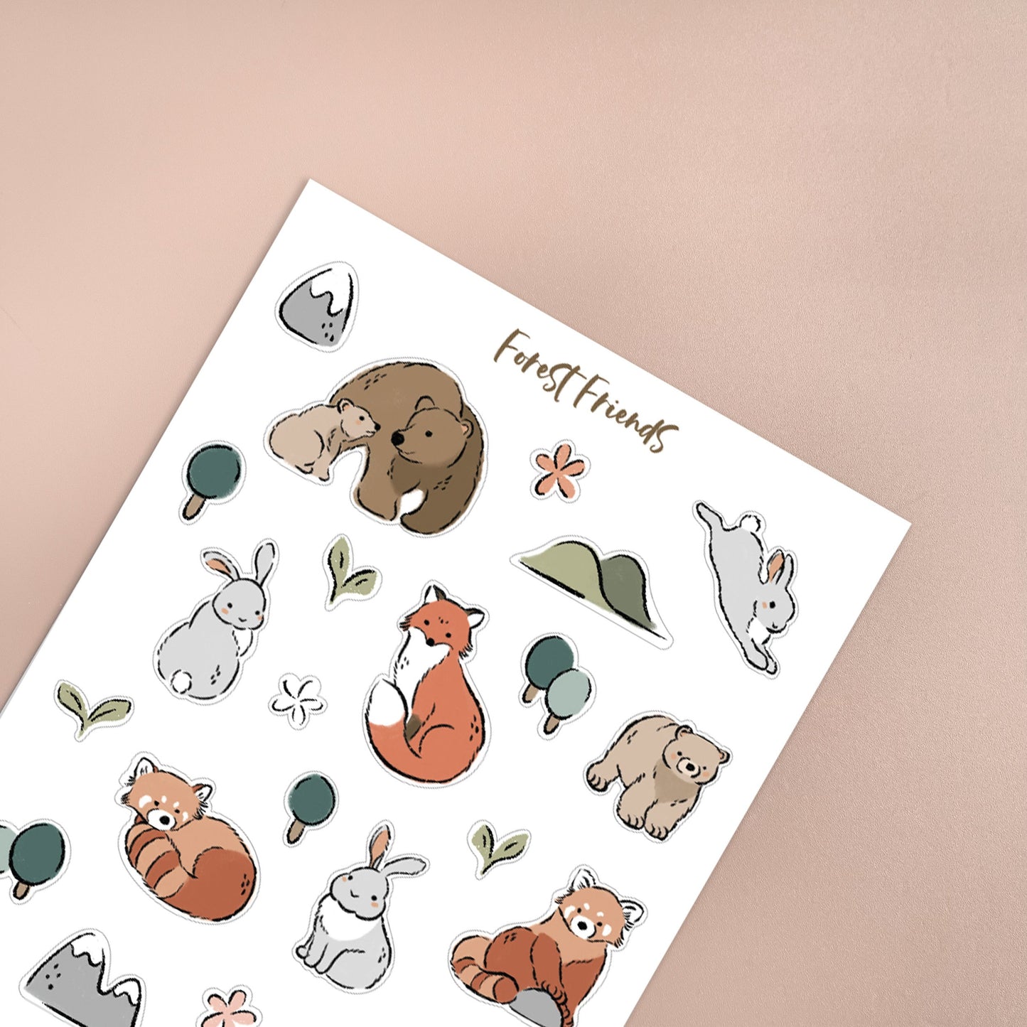 Forest Friends | Sticker Sheet