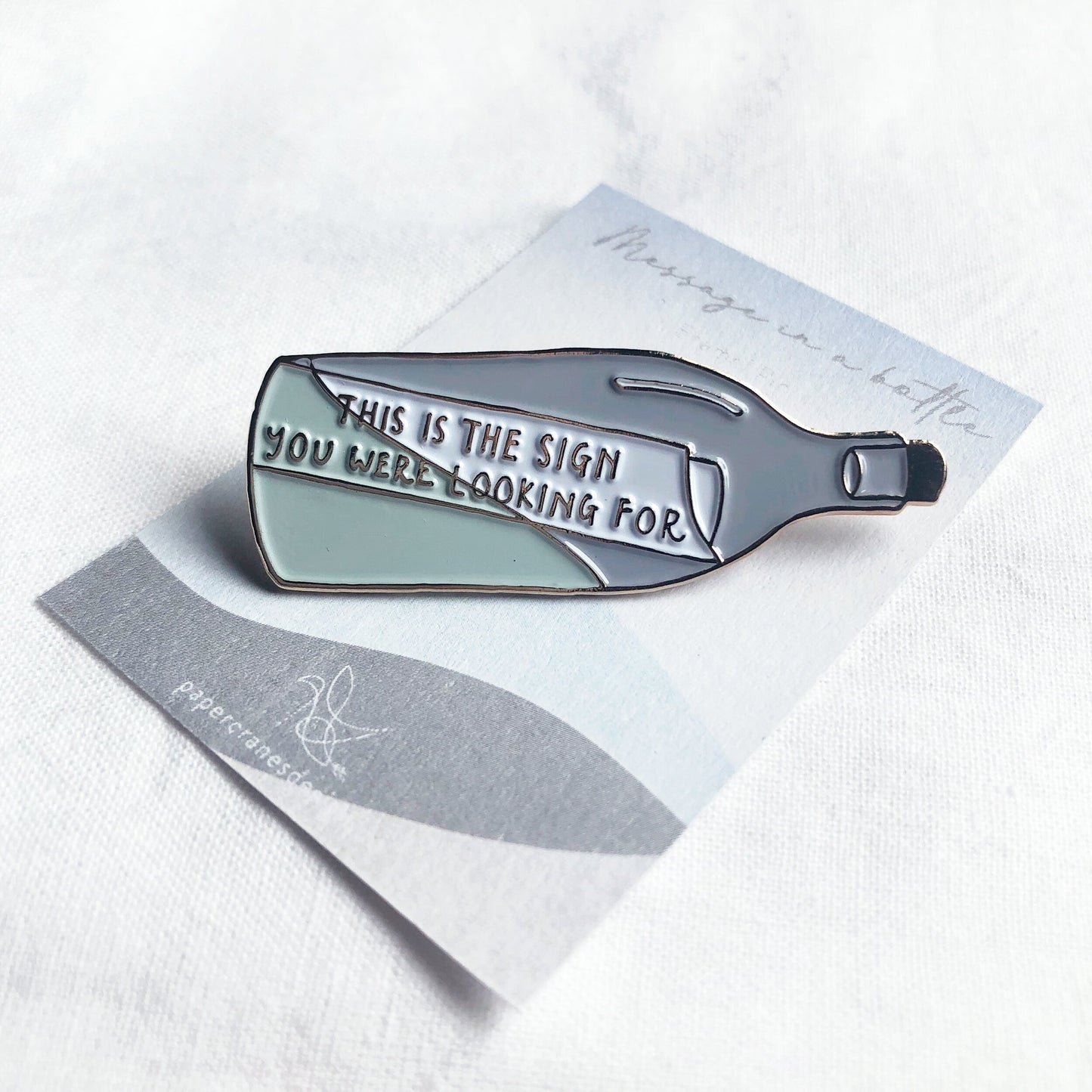 Message in a Bottle | Enamel Pin