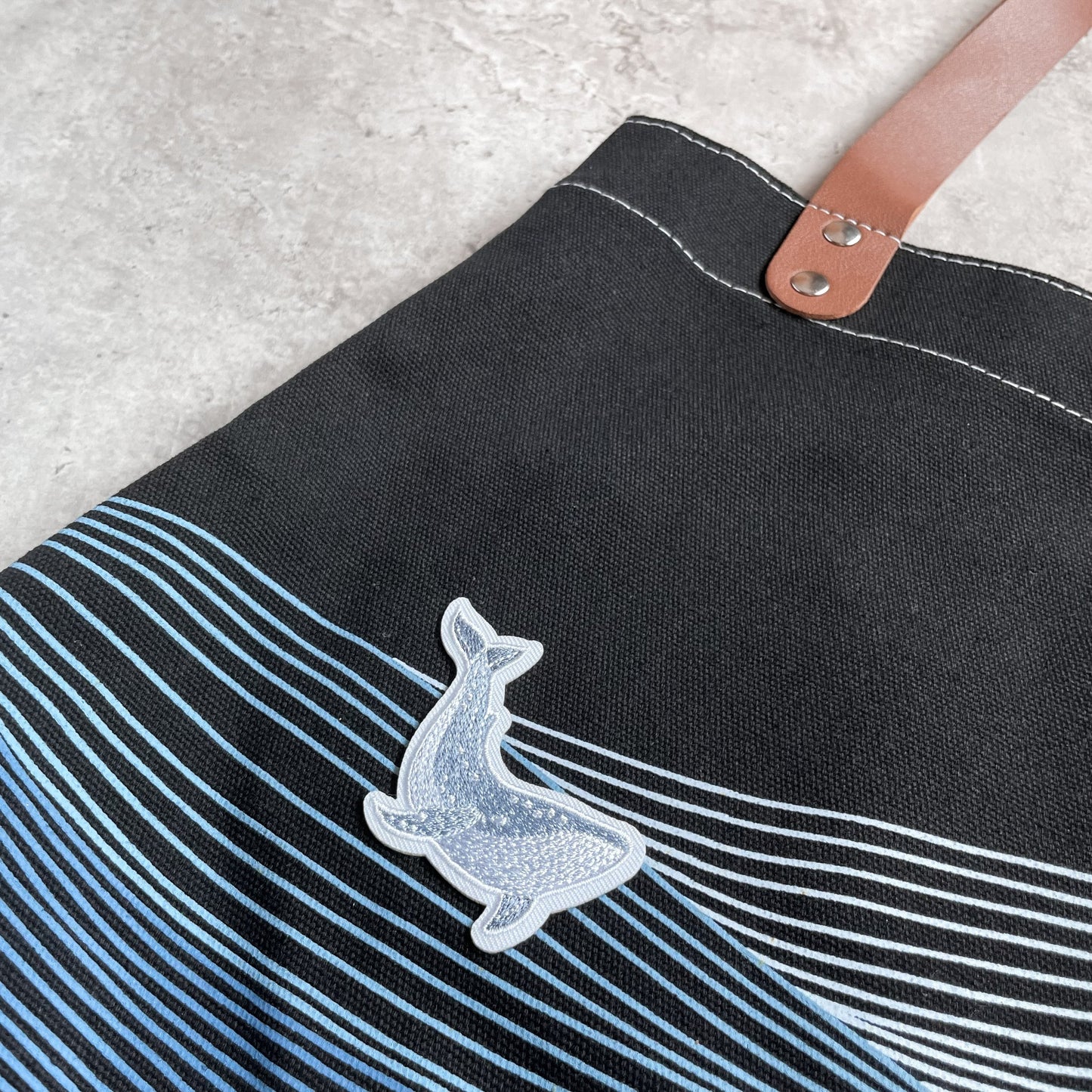 Gentle Giants | Marine Embroidery Iron-on Patch