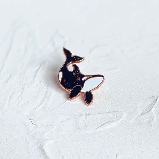 Oceana Enamel Pin | Orca