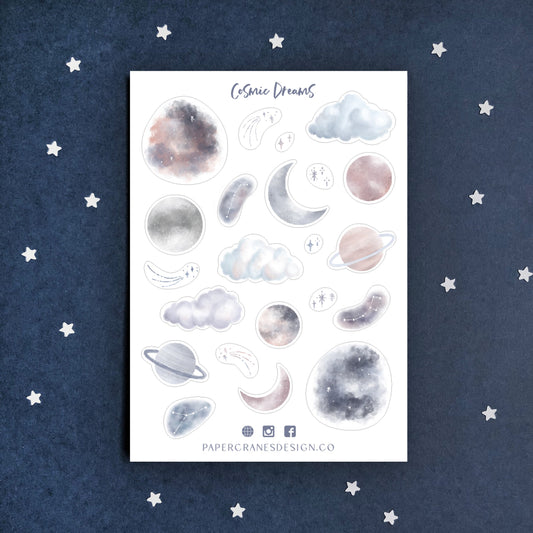 Cosmic Dreams | Sticker Sheet