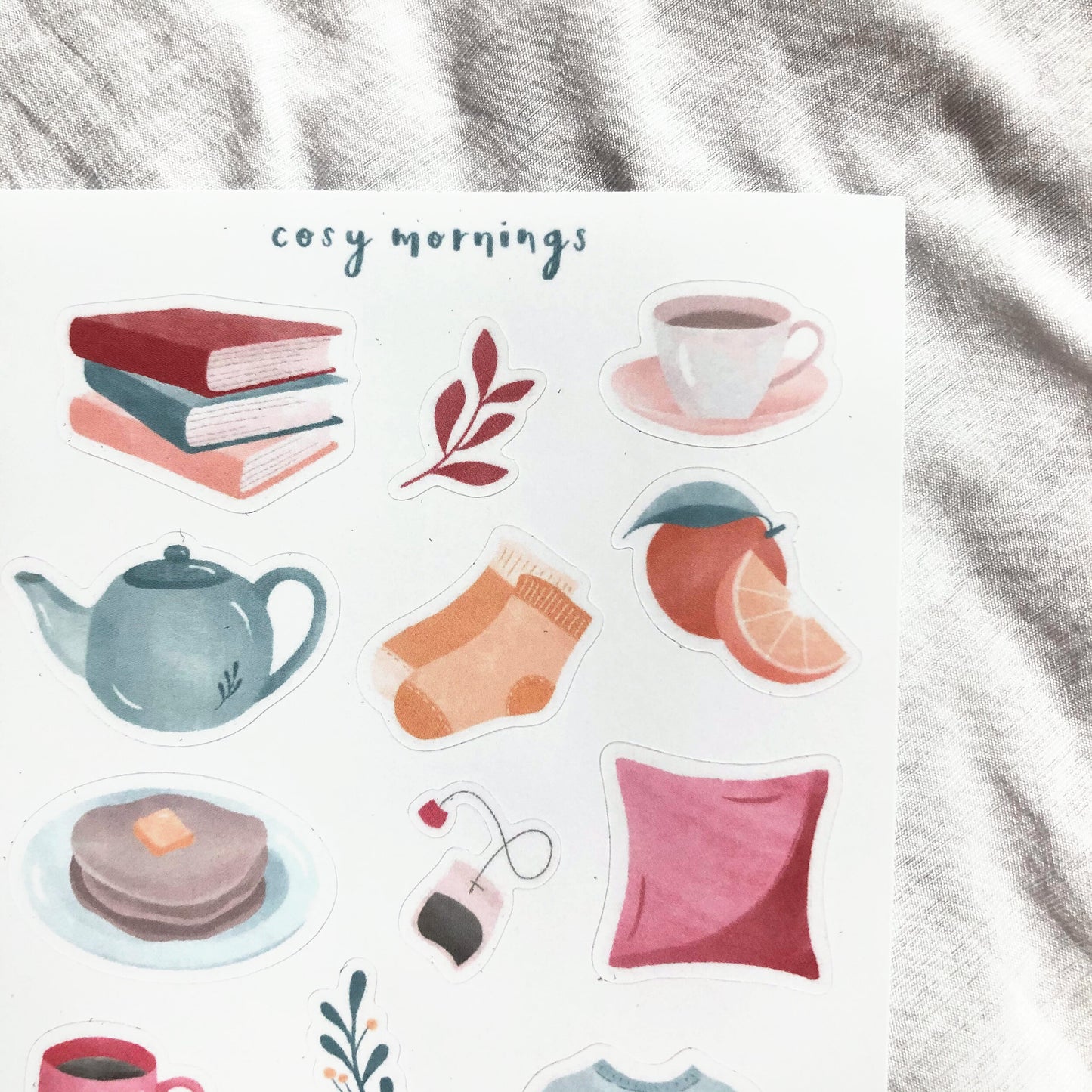 Cosy Mornings | Sticker Sheet