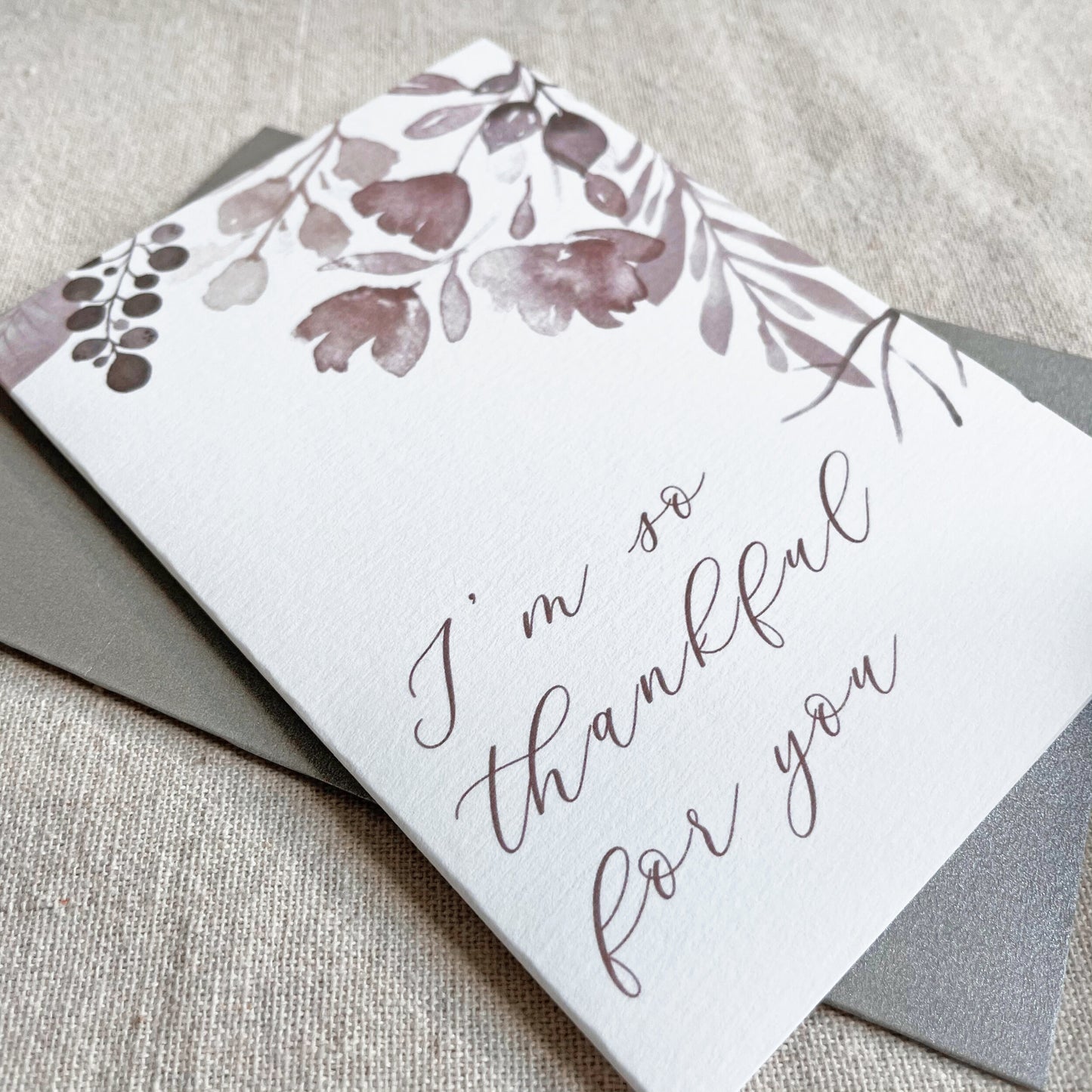 So Thankful for You | Greeting Card