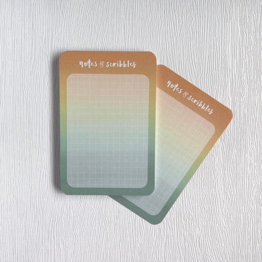 Sunset Hues | Mini Notepad