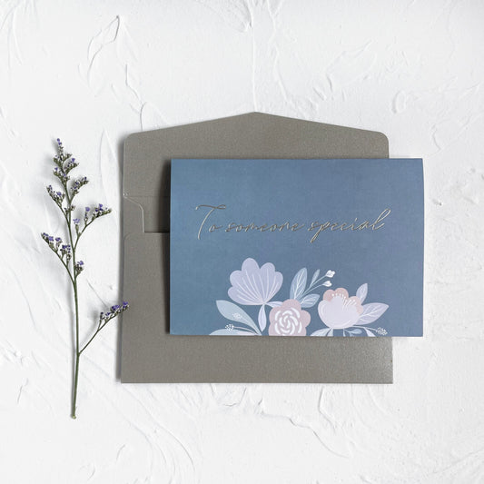To Someone Special | Silver-foiled Greeting Card