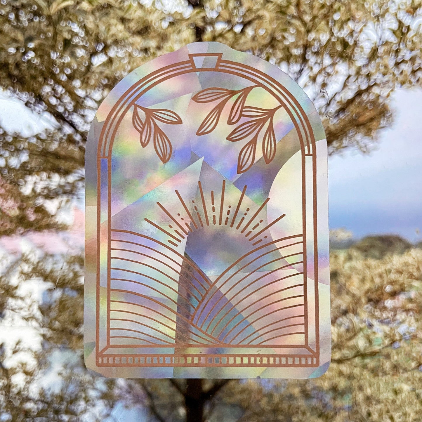 Dawn Suncatcher | Rainbow Window Decal